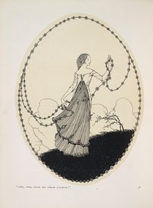April. "April, April, lach je meisjesachtige lach!" door Harry Clarke