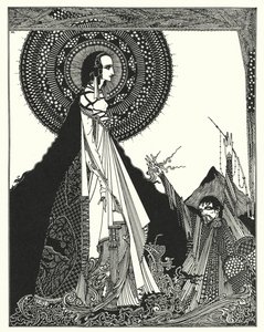 Edgar Allan Poe: Ligeia door Harry Clarke