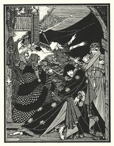 Edgar Allan Poe: MS gevonden in een fles door Harry Clarke