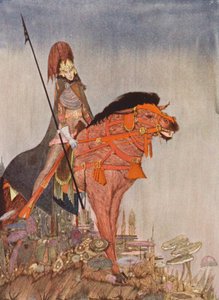 Edgar Allan Poe: Metzengerstein door Harry Clarke