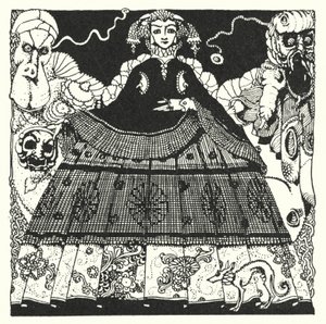 Edgar Allan Poe: Morella door Harry Clarke