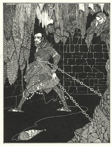 Edgar Allan Poe: Het vat Amontillado door Harry Clarke
