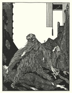 Edgar Allan Poe: De moorden in de Rue Morgue door Harry Clarke