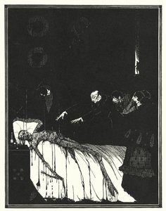 Edgar Allan Poe: De Oblong Box door Harry Clarke