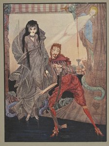 Lady Ligeia. "Ligeia" is een kort verhaal van Edgar Allan Poe. Het verhaal volgt een naamloze verteller en zijn vrouw Ligeia, een mooie en intelligente vrouw met ravenzwart haar. Ze wordt ziek, componeert "The Conqueror Worm", en citeert regels toegeschrev