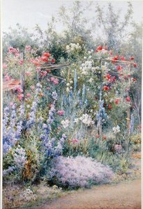 Hoek van een Zomertuin door Harry E. James