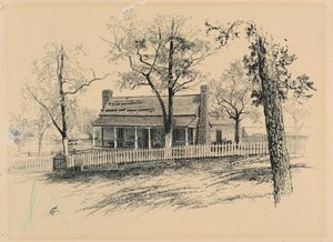 Boerderij van H. P. Bottom nabij Rousseau
