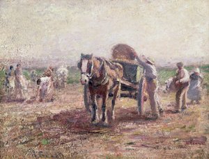 De aardappelplukkers door Harry Fidler