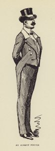 Een Albany portier door Harry Furniss