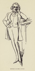 Edward Bulwer Lytton door Harry Furniss
