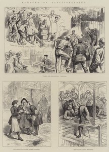 Humor van Verkiezingen door Harry Furniss