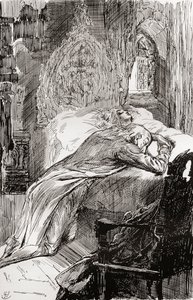 Illustratie voor De Oude Curiositeitenwinkel van Charles Dickens door Harry Furniss