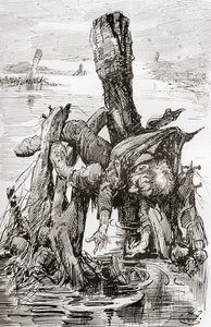 Illustratie voor Charles Dickens