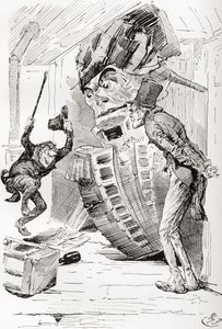 Illustratie voor De Oude Curiositeitenwinkel van Charles Dickens