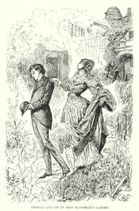 Illustratie voor Great Expectations door Charles Dickens door Harry Furniss