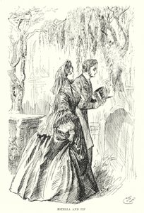 Illustratie voor Great Expectations door Charles Dickens door Harry Furniss