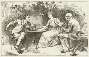 Illustratie voor Sylvie en Bruno door Lewis Carroll door Harry Furniss