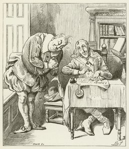 Illustratie voor Sylvie en Bruno door Lewis Carroll door Harry Furniss