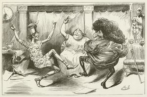 Illustratie voor Sylvie en Bruno door Lewis Carroll door Harry Furniss