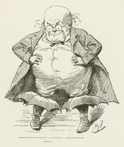 Illustratie voor Sylvie en Bruno door Lewis Carroll