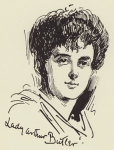 Lady Arthur Butler door Harry Furniss