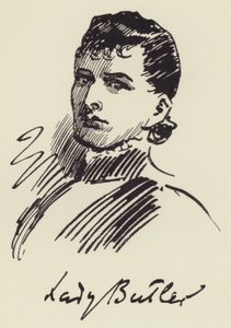 Lady Butler door Harry Furniss