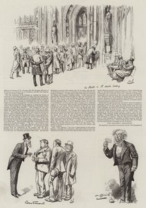 Leven in het parlement, vreemdelingen in het huis