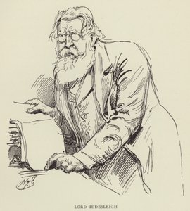Lord Iddesleigh door Harry Furniss