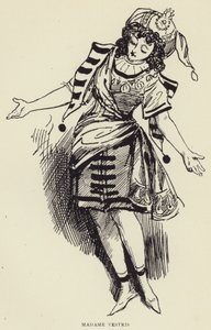 Madame Vestris door Harry Furniss