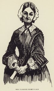 Juffrouw Florence Nightingale door Harry Furniss