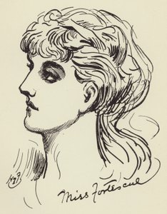 Miss Fortescue door Harry Furniss