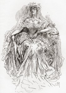 Miss Havisham (gravure)