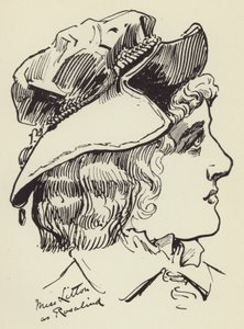 Miss Litton als Rosalind door Harry Furniss