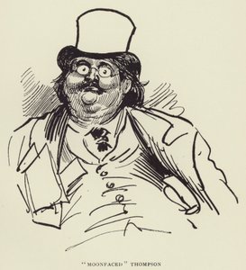 Moonfaced Thompson door Harry Furniss