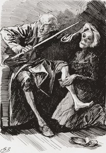 Mijn Oom en Betsy Snap door Harry Furniss