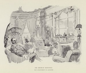 Sir George Hastings, Een appartement in Albany