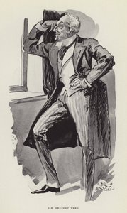 Sir Herbert Tree door Harry Furniss