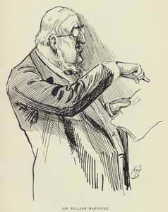 Sir William Harcourt door Harry Furniss