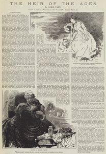 De Erfgenaam van de Eeuwen, door James Payn door Harry Furniss