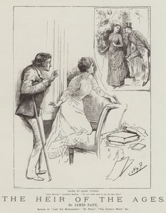 De erfgenaam der eeuwen, door James Payn door Harry Furniss