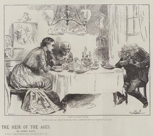 De erfgenaam van de eeuwen, door James Payn door Harry Furniss