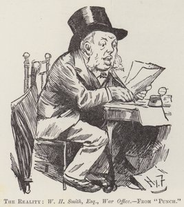 De realiteit, W H Smith, Esquire, Ministerie van Oorlog door Harry Furniss