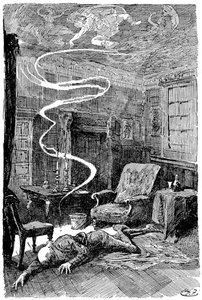 De dood van Mr Tulkinghorn, 1912 door Harry Furniss