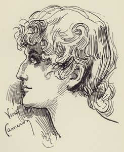 Violet Cameron door Harry Furniss