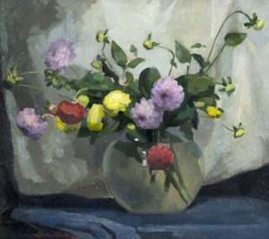 Stilleven, Pompom Dahlia