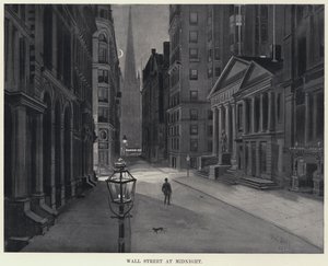 Wall Street om middernacht door Harry Grant Dart
