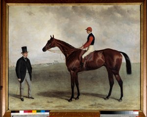 De Gladiator renpaard in 1865 door Harry Hall