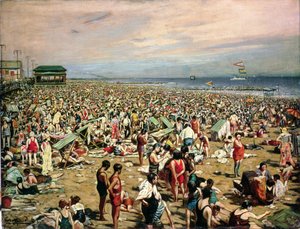 Strandscène, Coney Island