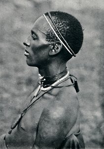 Een Hima uit Mpororo, Equatoriaal Afrika, ten westen van het Victoria Nyanza, 1912 door Harry Johnston