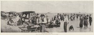 Zoutwaterdag, 1 augustus (zwart-wit foto)